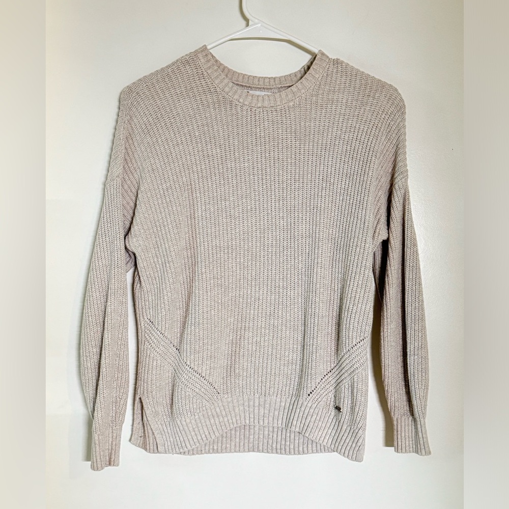 Hollister Women XS Cream Sweater